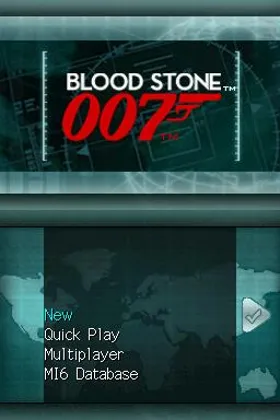 007 - Blood Stone (Europe) screen shot title